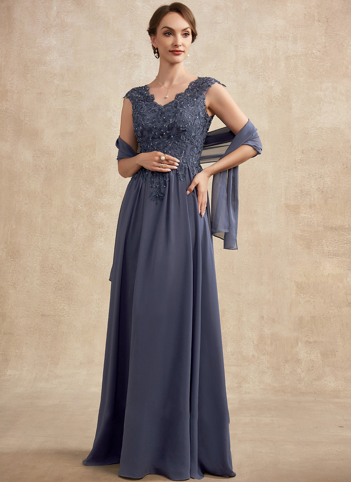 Custom mother of the bride dresses Luxury Embroidery Lace Gown Evening