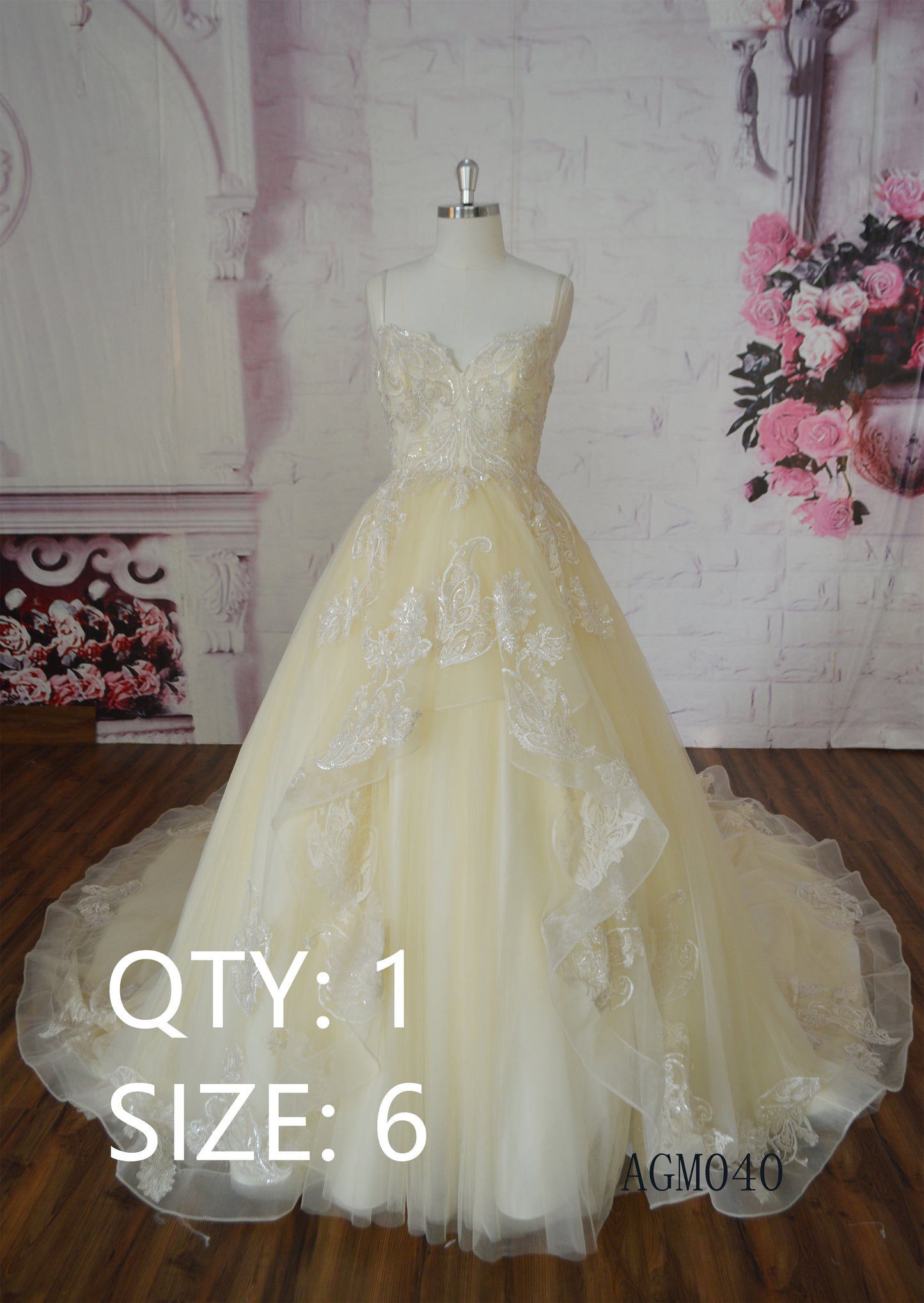 Colored Ladies Off Shoulder Floor Length Custom Made Formal Bridal Gowns Design Yellow Wedding Dress