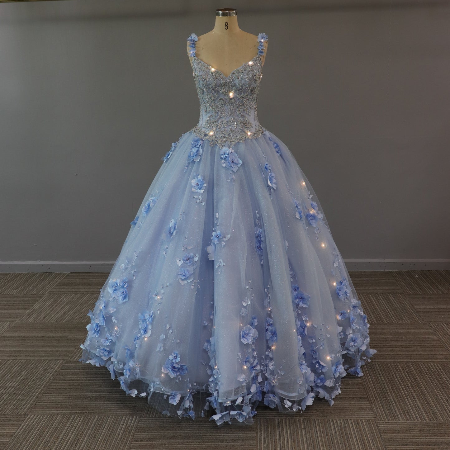 New Sweetheart Ball Gown Beaded Quinceanera Sleeveless Corset Princess Sweet 16 15 Vestidos De Fiesta Plus Size Floor-Length