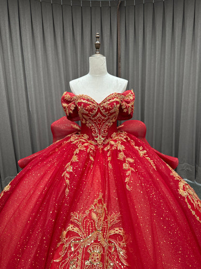 Hot Sweetheart Beaded Ball Gown Dress for Quinceanera Prom 3D Embroidered Patterns Lace Wedding Dress Vestido De Flowers Chiffon