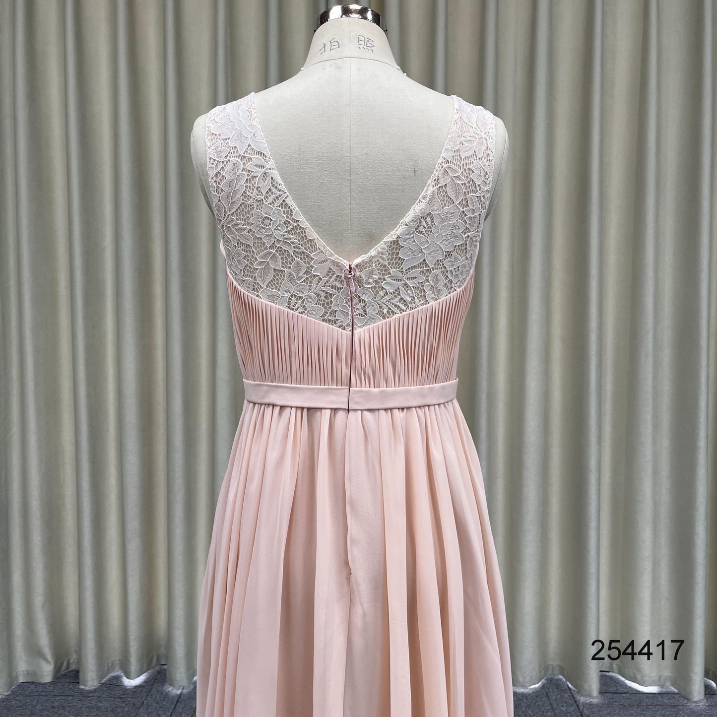 Hot Sale Short Pink Chiffon Bridesmaid Dresses a Line Maid of Honor Dresses Party Wear