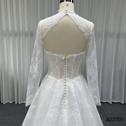 Customized 2026 New Design Ball Gown Lace Wedding Dress Elegant Off the Shoulder Sweetheart Bridal Gown Vestido De Noiva