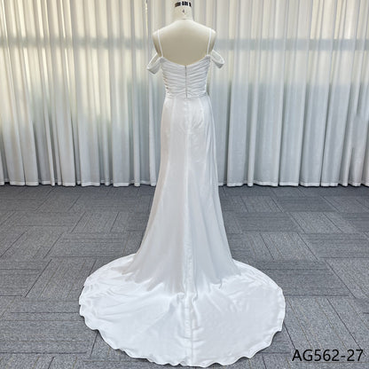 Ball Gown Evening Dress Quinceanera Puffy Beading Appliques Bohemian Lace Crystal Floor-Length Wedding Dresses Natural Flower