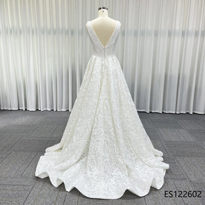 Customized 2026 New Design Ball Gown Lace Wedding Dress Elegant Off the Shoulder Sweetheart Bridal Gown Vestido De Noiva