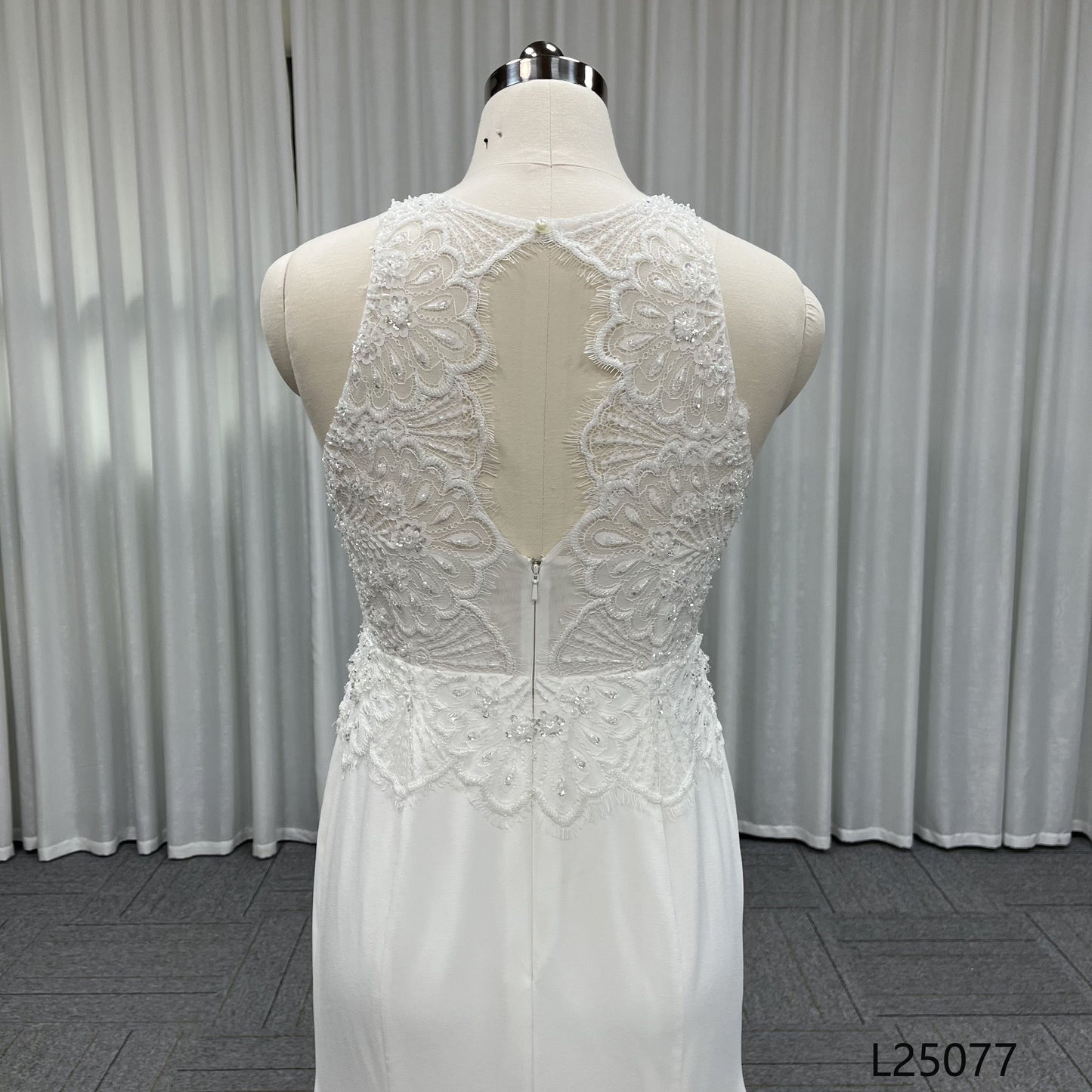 Modern Elegant Wedding Dresses for Women New Design Illusal Lace Applique Mermaid Plus Size Decorated Flowers Crystals